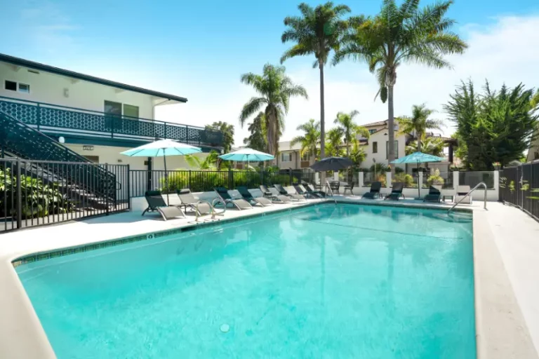 Pool at Pacific Crest Hotel in Santa Barbara, CA