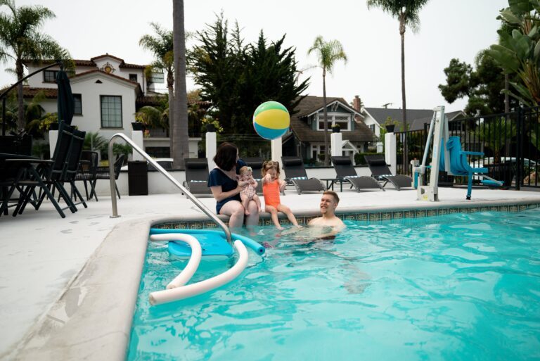 Pool at Pacific Crest Hotel in Santa Barbara, CA